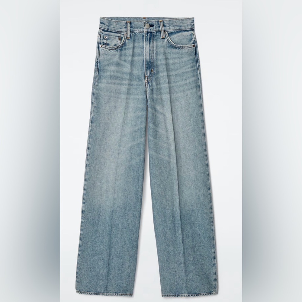 COS Light Blue TIDE WIDE-LEG JEANS